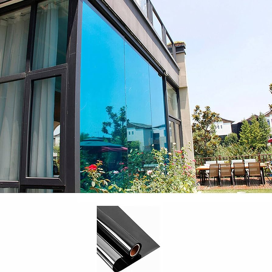 Amazon｜（ブラックミラーフィルム）マジックミラーウィンドウフィルム